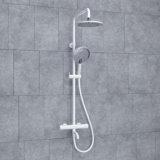 Душевой комплект WasserKRAFT A188.067.059.WM Thermo белый